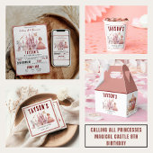 Alle Prinzessinnen Magical Castle 8. Geburtstag ru Geschenkschachtel