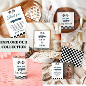 Rennjunge Baby Dusche Party Pappteller