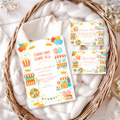 Carnival Treats Circu Diapper Raffle Begleitkarte