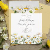 Lässig Country Wedding Daisy Save the Date Magnet