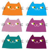 Weil Katzen zu viel Zitat haben Notizblock