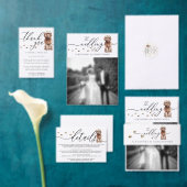 Brown Cavapoo Welpe Wedding Calligraphy Signature Tischnummer (Personalisiere diese Kollektion eines unabhängigen Creators.)