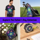 Planetenspin Golfhandtuch