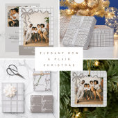 Elegantes Bogenmuster Geschenkpapier