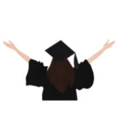 Personalisiert School Uni-Abschluß Celebration Pappbecher