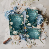 Celestial Night Garden Wedding Einladung