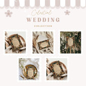 Celestial Royal Baroque Wedding Dankeskarte