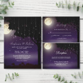 Celestial Starry Night String Lights Vielen Dank Quadratischer Aufkleber (Personalisiere diese Kollektion eines unabhängigen Creators.)