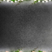 Chalkboard Rose Wedding R.S.V.P. RSVP Karte