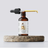 Botanische Kamille Essenzielle Öle Wasserfarbe Adressaufkleber