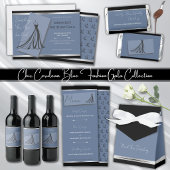 Cerulean Blue Couture Mode-Skizzenbuch Journal Notizblock