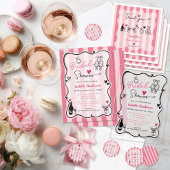 Chic Whimsical Hand Drawing Brautparty Acrylschild