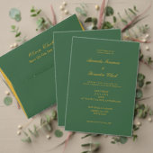 Chic Sage Green und Gold Elegante Hochzeit Save The Date (Personalisieren Sie die Kollektion dieses unabhängigen Creators. Test)