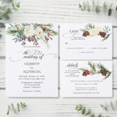 Winter Rose Kellerei UAWG Save The Date (Personalisiere diese Kollektion eines unabhängigen Creators.)