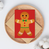 Niedlich Gingerbread Man | Christmas Party Sage Gr Einladung