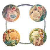 Diamant-Schneeflocken-Muster-Postkarte Karte