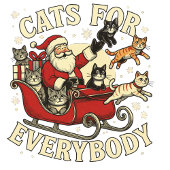 Christmas Cats T-Shirt