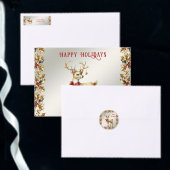 Goldkleber Quadratischer Aufkleber