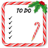 Zählen Sie bis Weihnachten Magnet