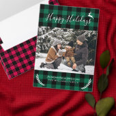 Kariertes Muster Polyester Weihnachtsbaumdecke (Personalisiere diese Kollektion eines unabhängigen Creators.)