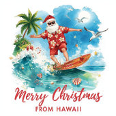 Weihnachten mit dem Weihnachtsmann surfen