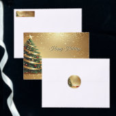 Christmas Tree Return Address Self-inking Stamp Permastempel