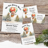 Winter können wir frühzeitig auf Weihnachtsdusche Serviette