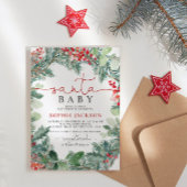 Weihnachtsgrün Duschkarten & Geschenke Sockelschild