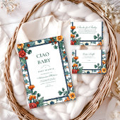 Ciao Baby Italy Inspirierte Baby Showe Diapper Raf Begleitkarte