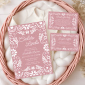 Cielito Lindo Talavera Mexican Girl Baby Shower Pappbecher