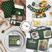 Retro Chalkboard Sketch Foto Graduierung Grad Dankeskarte