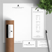 Klassische Apotheke Holistische Medizin pink Visitenkarte