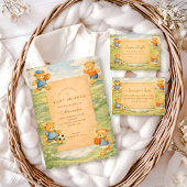 Classic Nursery Sports Bears Baby Shower Serviette