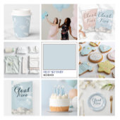 Cloud Nine Sky - Custom Baby Shower verfügbar Pappbecher