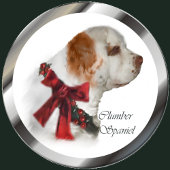 Clumber Spaniel Weihnachtsgeschenke Ornament Karte