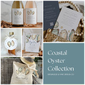 Bar-Zeichen für Küstengewässer Oyster Sockelschild