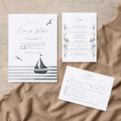 Die UAWG am Strand RSVP Karte (Personalisiere diese Kollektion eines unabhängigen Creators.)