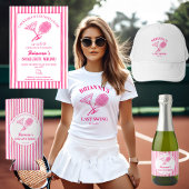 Letzte Swing Country Clubs Tennis Bachelorette T-Shirt