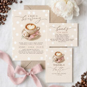 Kaffeebaby-Party-Sitzplan Poster