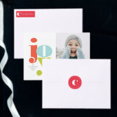 Farbenfrohe Weihnachtsbeleuchtung Geschenkpapier Set