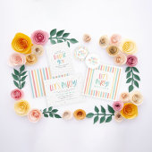 Rainbow polka DotGeburtstagsjunge Geschenkpapier