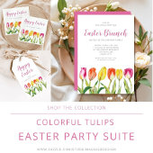 Elegante Farben Blumen Große Geschenktüte