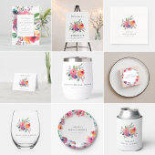 Farbiges Brautparty für Wasserfarben