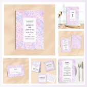 Farbenfrohe Hochzeit Vielen Dank Quadratischer Aufkleber