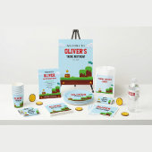 Video Game Birthday Tellers Gamer Party - Zubehör Pappteller
