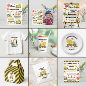 Bau 5. Geburtstag Kleinkind T-shirt