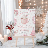 Cookies and Cocoa Birthday Einladung