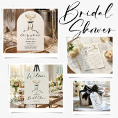 Aquarell Schwarz Schleife Hochzeitsdusche Danke Ge Geschenkanhänger