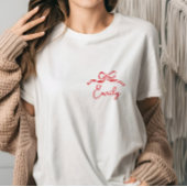 Whimsisches Coquette-Bugkon-Brautparty Kaffeetasse