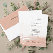 Elegante Coral Terracotta Wedding Geschenkschachtel (Personalisieren Sie die Kollektion dieses unabhängigen Creators. Test)